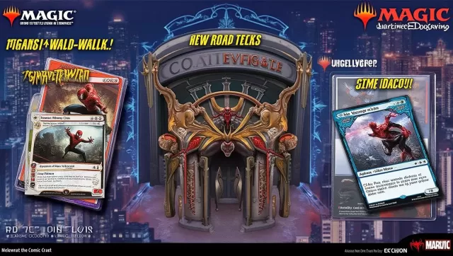 Spider-Man & Magic: The Gathering Launch at SDCC